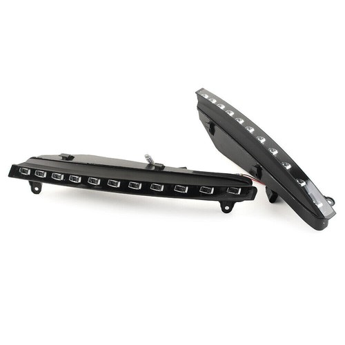 Luz de conducción diurna LED intermitente intermitente faro lateral lámparas DRL para Audi Q7 07-09 - Imagen 6 de 8