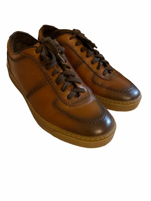 Bruno Magli Dominico Brown Leather Men display picture 3