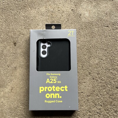 ONN Protective Grip Case Samsung Galaxy A35 5G Dual Layer 21' Drop Protection