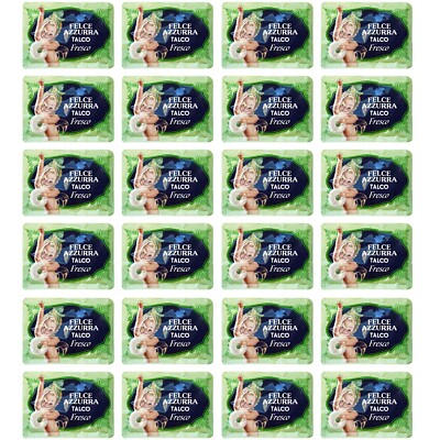 24 Beutel FELCE AZZURRA TALCO Parfum FRESH 100gr NEU Borotalco Körper