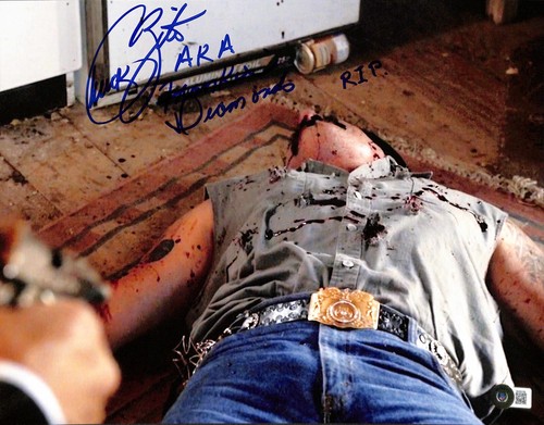 Sons of Anarchy Chuck Zito   Signed 11x14 Photograph BECKETT (Grad Collection)