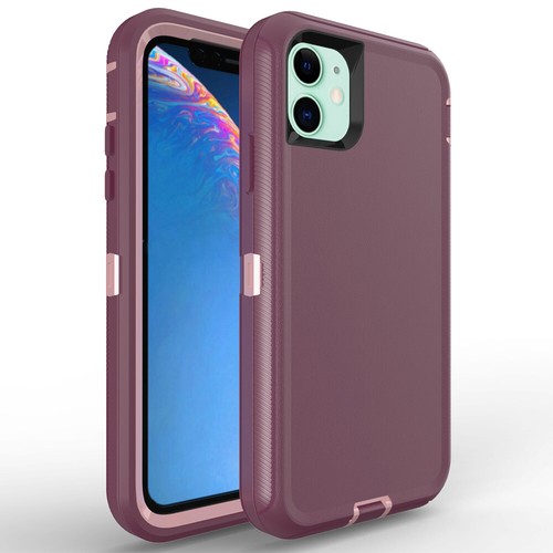 For iPhone 12 Pro Max 11 6 7 8 Plus iPhone XR Shockproof Armor Case Rugged Cover - Picture 22 of 22
