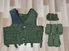 Vest Jacket Giubbotto Tattico Militare Esercito Combat ARMY Tactical Equipment 