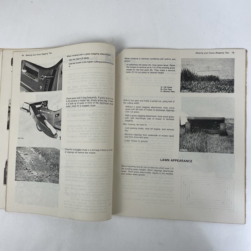 TOSAERBA A SCOPPIO JOHN DEERE 68 numero di serie 120.001- MANUALE OPERATORE - Foto 9 di 11