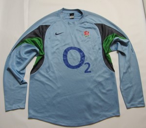 england rugby long sleeve training top