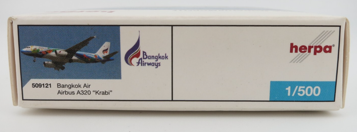 Herpa Bangkok Airways Airbus A320 Model - 