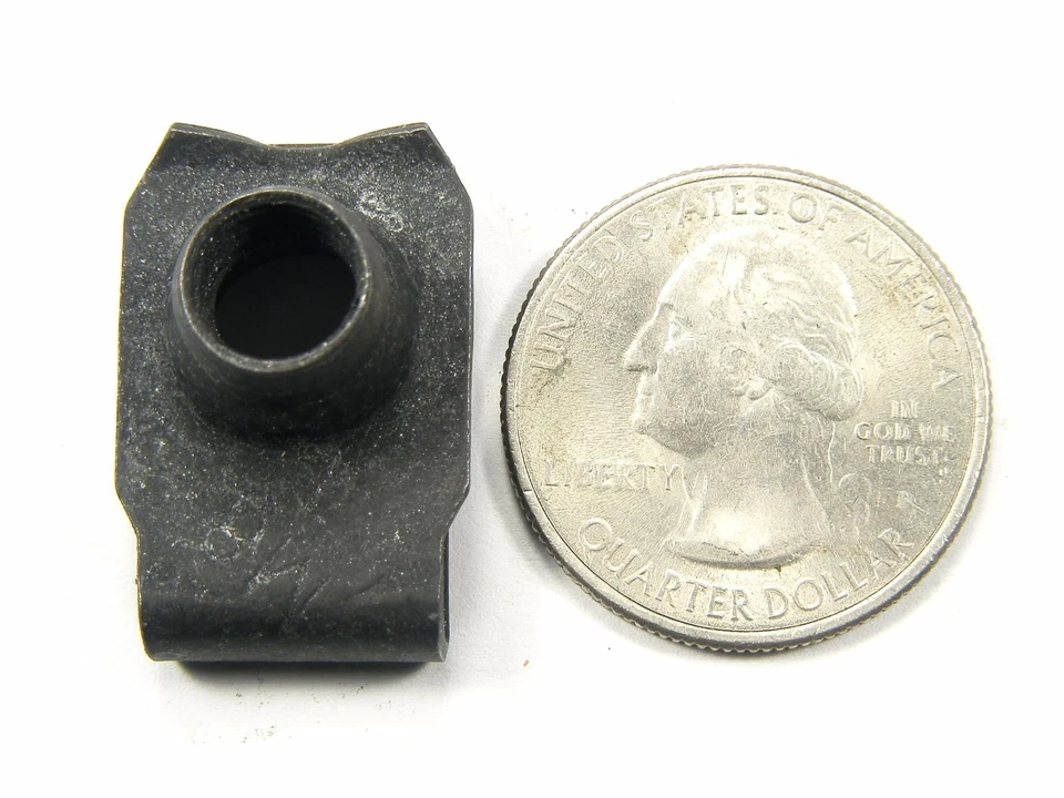 Toyota U-nut Clips- M8-1.25 Thread- 14.5mm Center of Hole to Edge- 15 clips #196 - Image 4 of 4