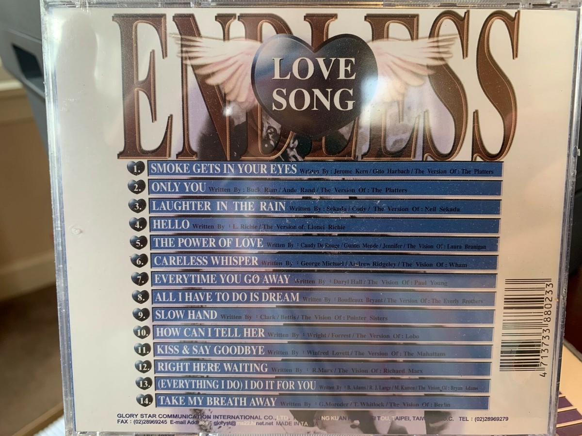 ENDLESS LOVE SONGS KARAOKE VOL 2 VCD UN-A002 14 TRACKS | eBay