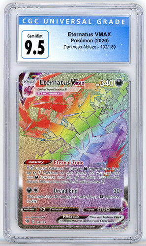 Eternatus VMAX graded CGC 9.5 for sale on eBay