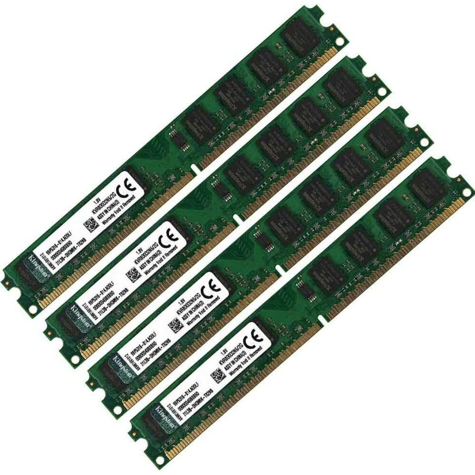 8GB 4x 2GB PC2-6400U DDR2 800mhz RAM For Dell OptiPlex 755 760 960 XPS 410 420 - Image 3 of 4