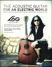 Firewind Gus G. 2011 Lag Tramontane chitarra acustica pubblicità stampa pubblicitaria