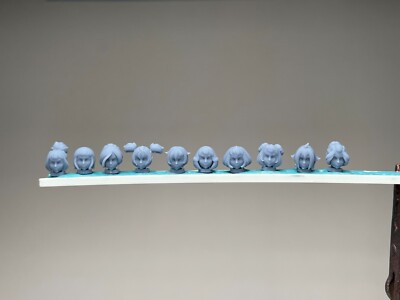 Space Nuns 32mm sci-fi female head pack 11 Bob Cuts 2 by Minigames Miniatures
