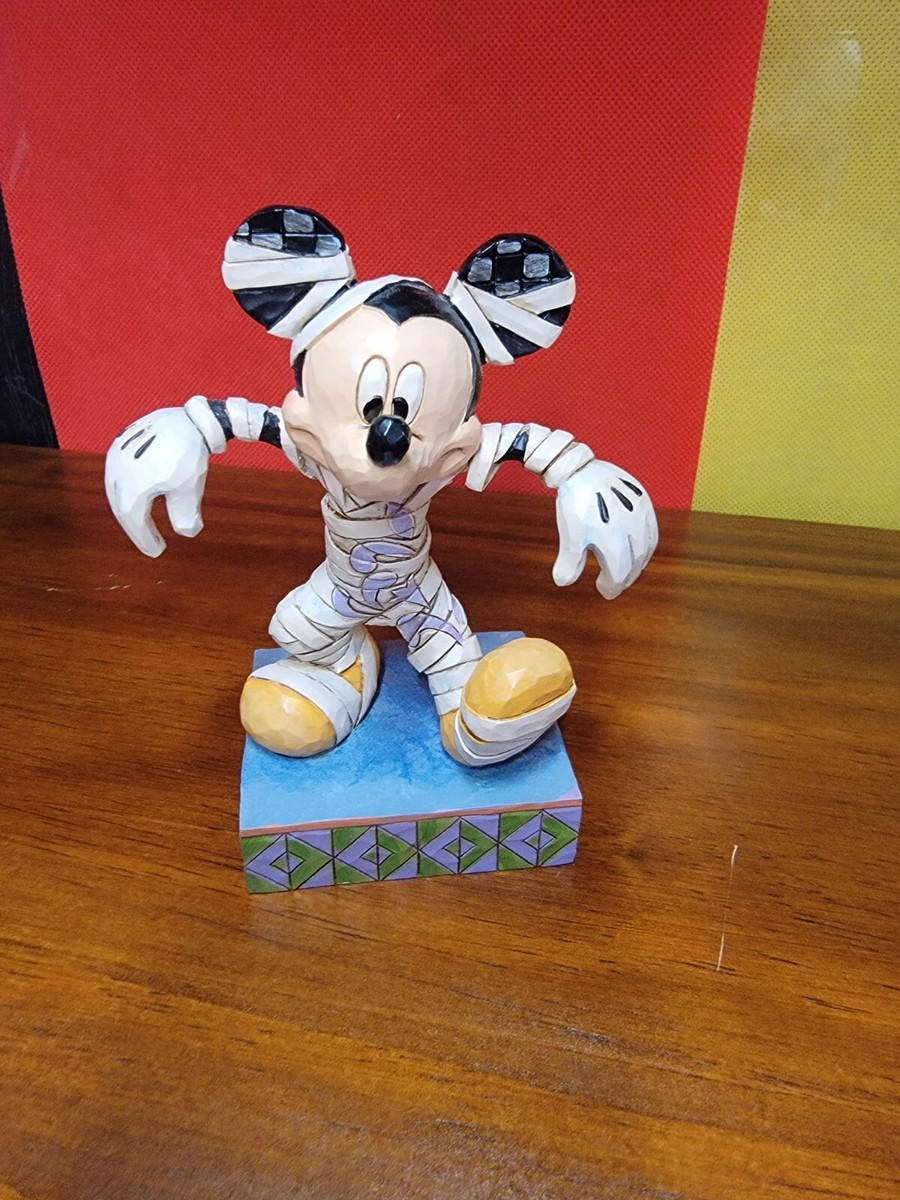HAPPY HAUNTING Mickey Mouse Jim Shore Disney Mummy Figurine