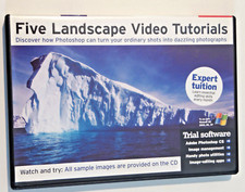 Five Landscape Video Tutorial Digital Photography Improve Learn Photoshop CD-Rom