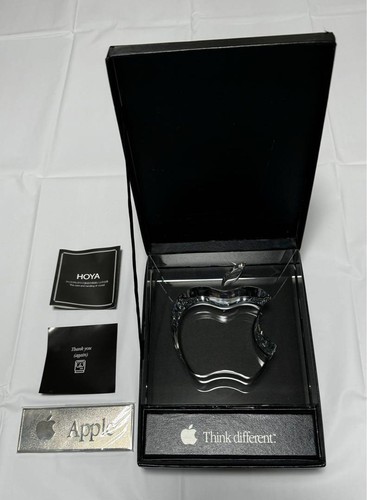 Apple Computer Macintosh 20th Anniversary Kristall Objekt Ornament Express Versand - Bild 10 von 12