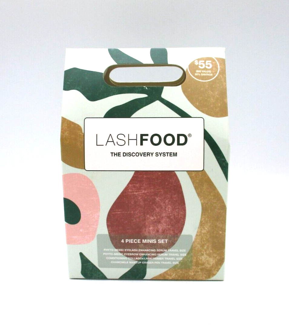Lash Food The Discovery System 4 Piece Minis Set ~ BNIB