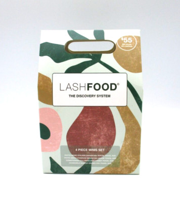 Lash Food The Discovery System 4 Piece Minis Set ~ BNIB