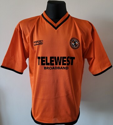 Dundee United 2002 - 2003 Home football TFG Sport shirt size Large 