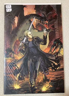Spike After the Fall #2 1:10 Urru Virgin Variant IDW 2008