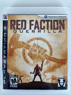 Red Faction Guerrilla PlayStation 3 PS3 Game (2009) Complete with EN FR Manual