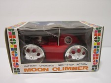 RARE BATTERY OPERATED NON STOP ACTION "NASA MOON CLIMBER" HONG KONG NOS
