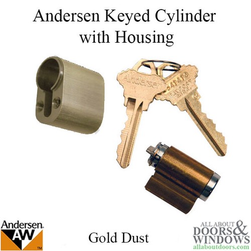Andersen Door Lock Fits Patio Doors Keyed Lock Cylinder With Housing