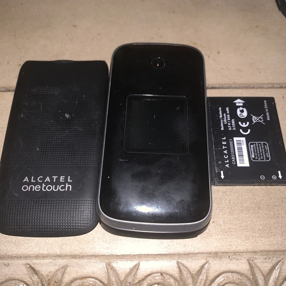 Alcatel OneTouch Fling | Model: 2017B | Black Sprint (Untested) Flip Cellphone - Image 3 of 4