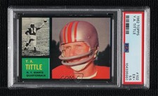 1962 Topps YA Tittle #102 PSA 5.5 HOF 1q7