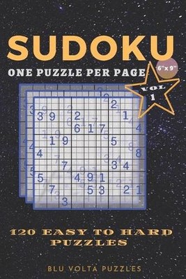 Sudoku: Small and Travel Friendly 120 Easy to Hard Sudoku Puzzle Book For Adults