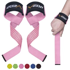 APEXUP Weight Lifting Straps for Weightlifting, Lifting Wrist Straps Gym, Dea...