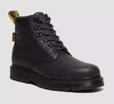Dr. Martens 939 Trinity Waterproof Black Lace Up Boots Leather Men 8 / 41 NEW