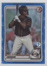 2020 Bowman Draft 1st Edition Blue Foil 13/150 Alexander Canario #BD-123 4s3