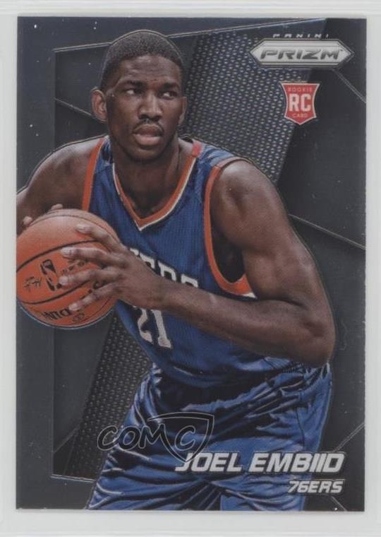 2014-15 Panini Prizm Joel Embiid #253 0d22
