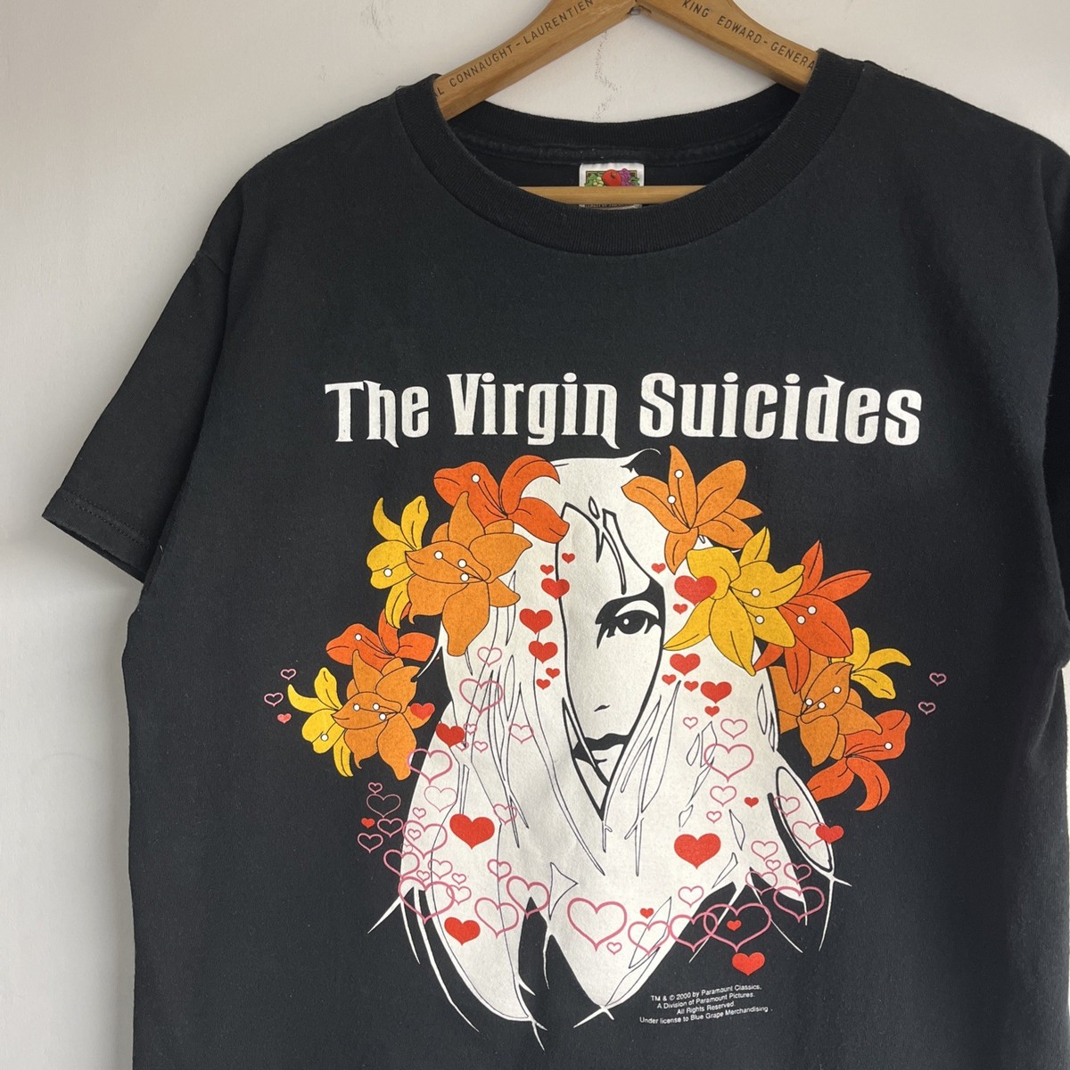 Vintage The VIRGIN SUICIDES movie promo Tee Medium Air Sofia Coppola 2000  RARE