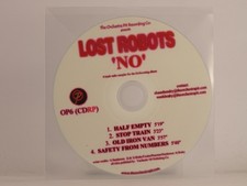 LOST ROBOTS NO (F44) 4 Track Promo CD Single including Plastic Sleeve ORCHESTRA 