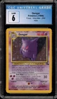 Pokemon Gengar Legendary Coll. Holo Rare #11 Scratched Slab CGC 6