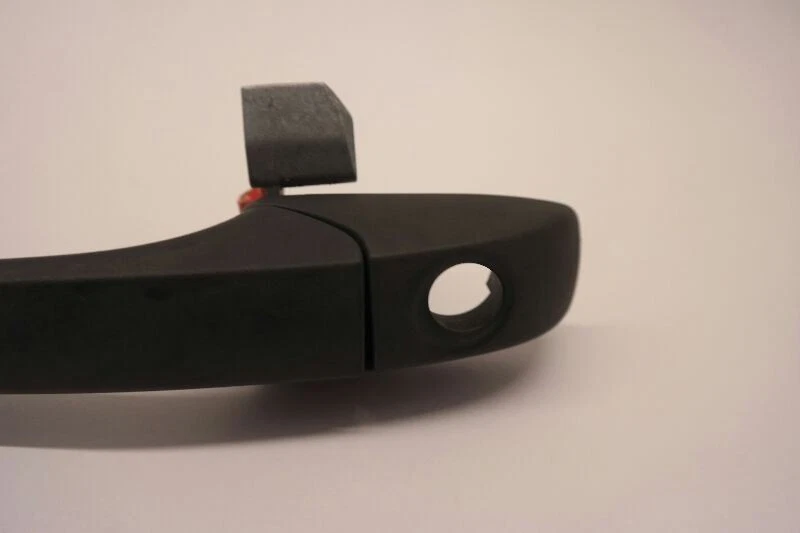 2007-17 JEEP COMPASS Passenger Exterior RH Door Handle Classic Style Textured Foto 4 de 4