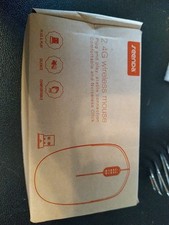 Seenda Wireless Mouse Black 2- Button Noiseless Click 2.4G Plug Play