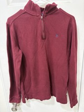 Polo Ralph Lauren - Youth Boys - XL 18-20 - Quarter Zip Sweater - Maroon