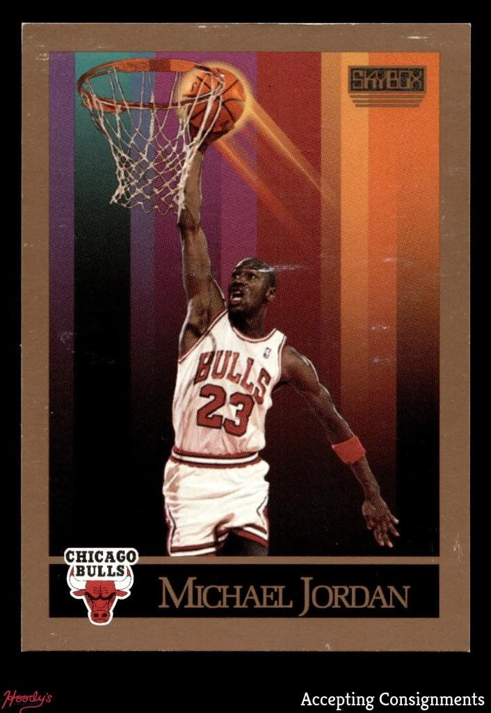 rare 1990 skybox basketball cards Michael Jordan #41 Card Graded PSA 8 (Cert #47327744)| Iconic Michael Jordan Basketball Card Collector's Item : Collectibles & Fine Art this card exemplifies its exceptional condition and rarity SkyBox Michael Jordan Basketball 1990-91