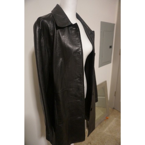 Chaqueta de cuero Wilson grande Y2K años 90 - Imagen 3 de 14