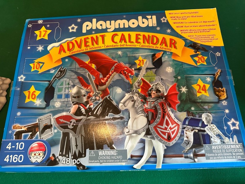 Playmobil 4160 - Advent Calendar Dragon Land Knight Castle Christmas