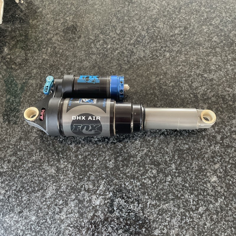 Fox DHX Air Rear Air Shock 7.5in x 2in MTB Black/Blue Aluminium