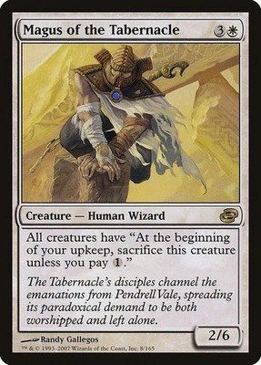 Magic/MTG Magus of the Tabernacle PLC-8 Rare Englisch Light Played