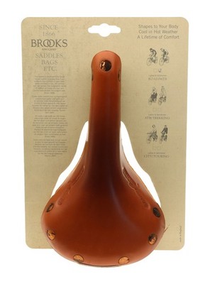 Brooks Swift Saddle Titanium Rails Hard Leather Cover Honey NEW