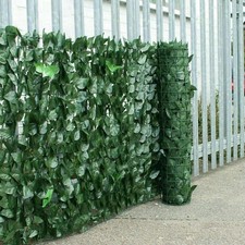 3m 5m 6m Artificial Hedge Faux Ivy Leaf Fence Garden Trellis Wall Balcony Cover