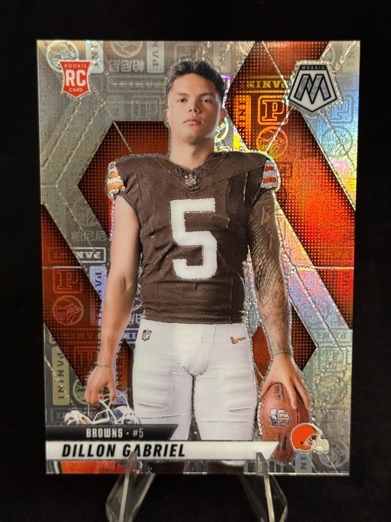 2025 Panini Mosaic -Dillon Gabriel #277 Silver Knight /149
