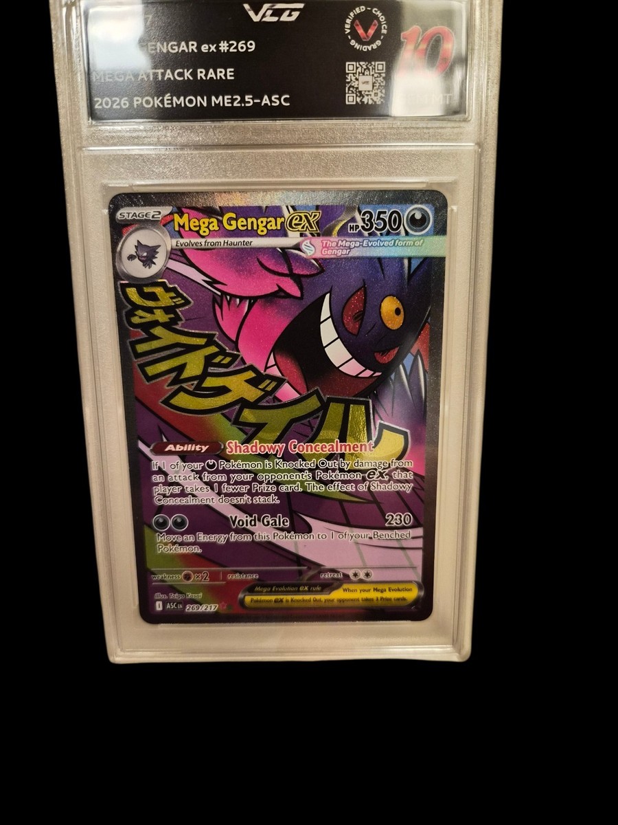 Mega Gengar ex 269/217 Me: Ascended Heroes Holo for sale online | eBay