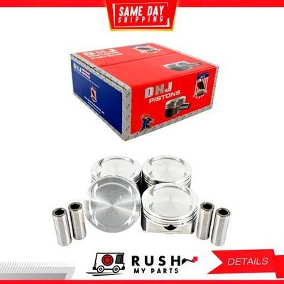 09-16 Standard size Complete Piston Set For Hyundai 2.4L L4 DOHC 16v DNJ P181