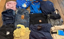Wholesale Lot Of 15 Pcs Men's Clothes Reseller Bundle Mixed Size